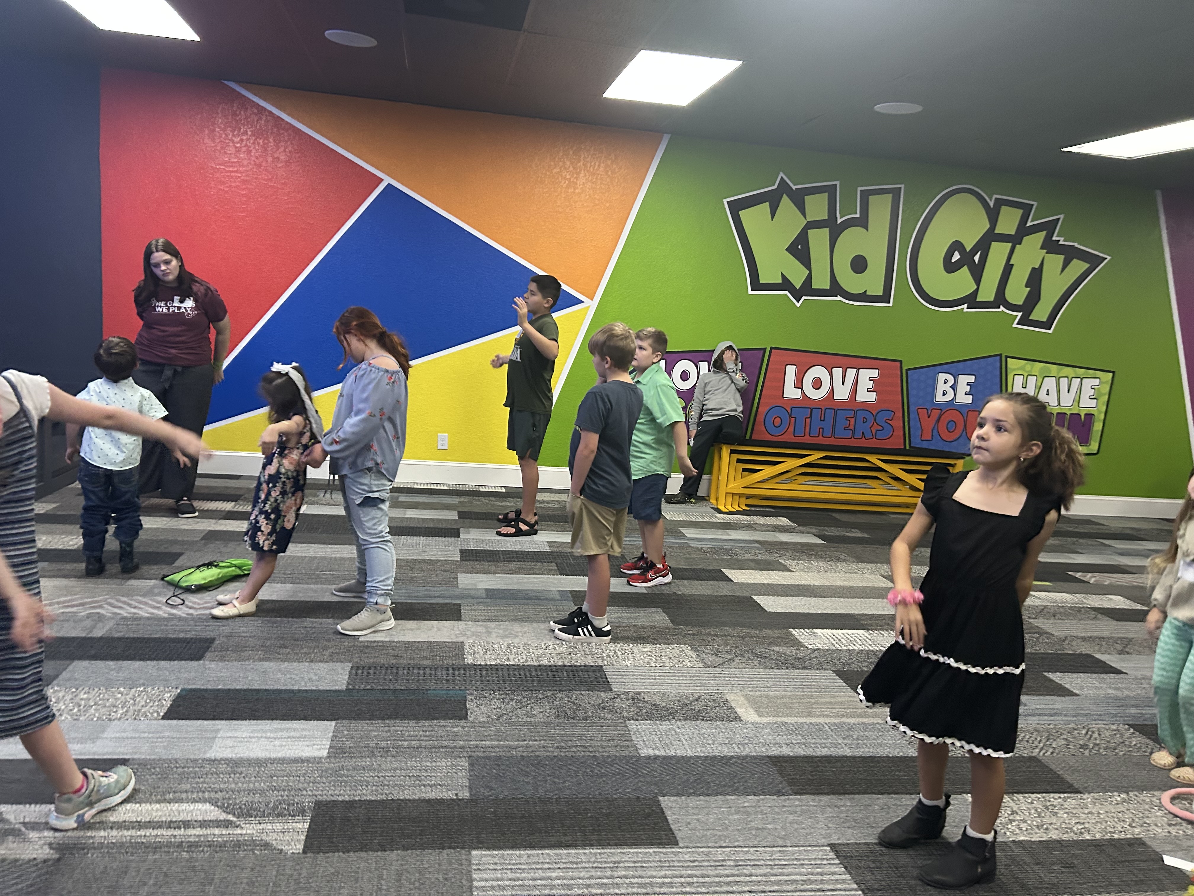 Kids at KidCon City Church Lufkin
