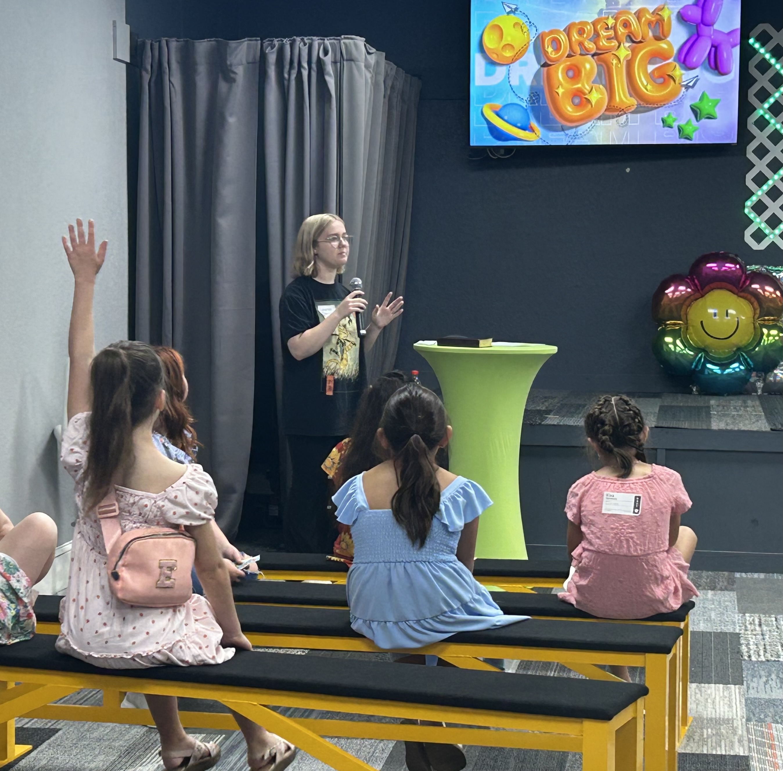 Kids learning at Kid City City Church Lufkin